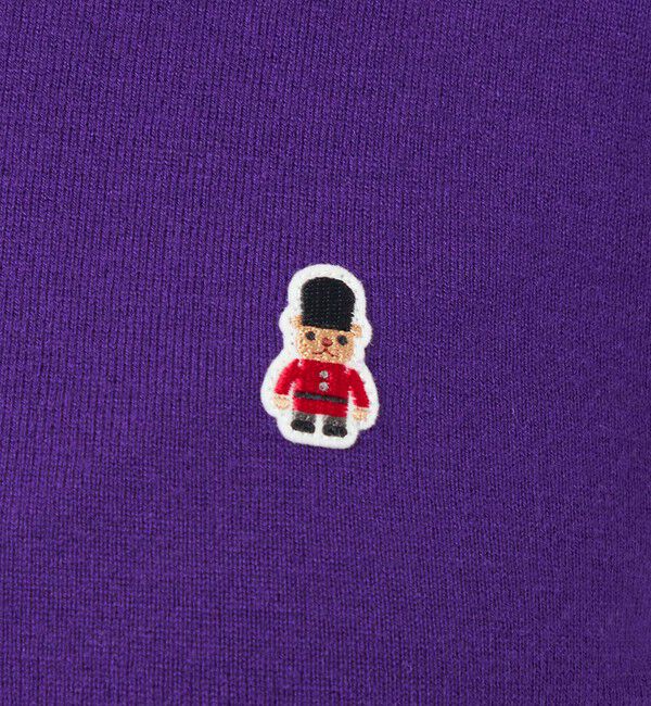 MACKINTOSH PHILOSOPHY「【WEB&一部店舗限定】バッキンガムベア ワッペンニットポロ」|ニット・セーター|