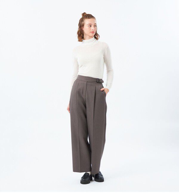 MACKINTOSH PHILOSOPHY「コンパクトコットンシアータートルニット」|ニット・セーター|