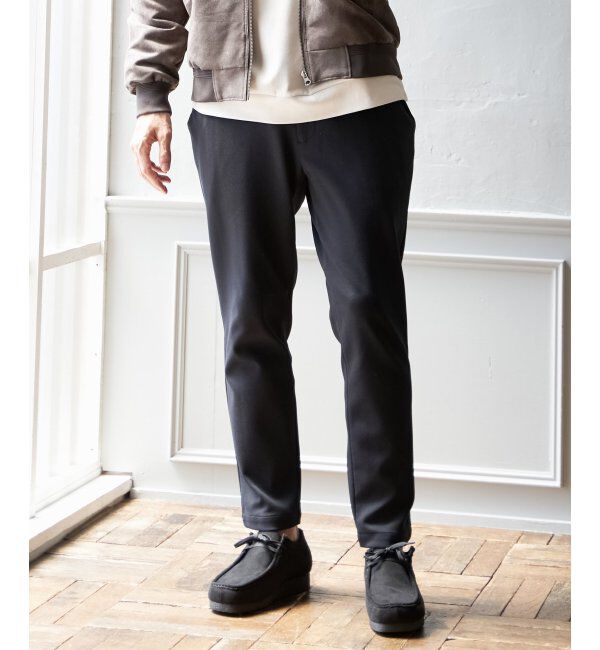 ikka「テックストレッチテーパードパンツ」|その他|
