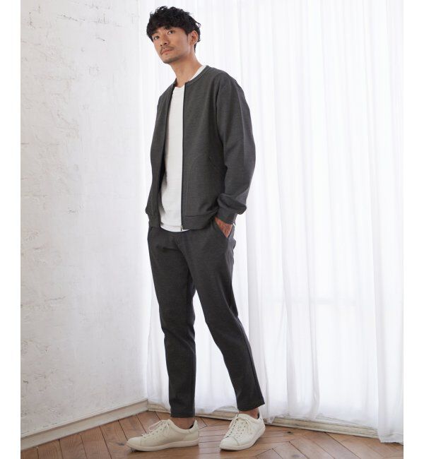 ikka「テックストレッチテーパードパンツ」|その他|