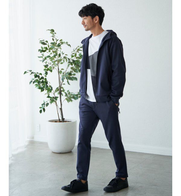 ikka「テックストレッチテーパードパンツ」|その他|