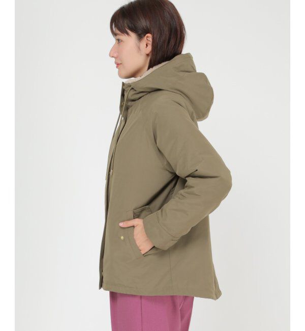 ikka「【雑誌 SPRiNG 12月号掲載】ボアライナー3WAYマウンテンパーカー」|ブルゾン・スタジャン|