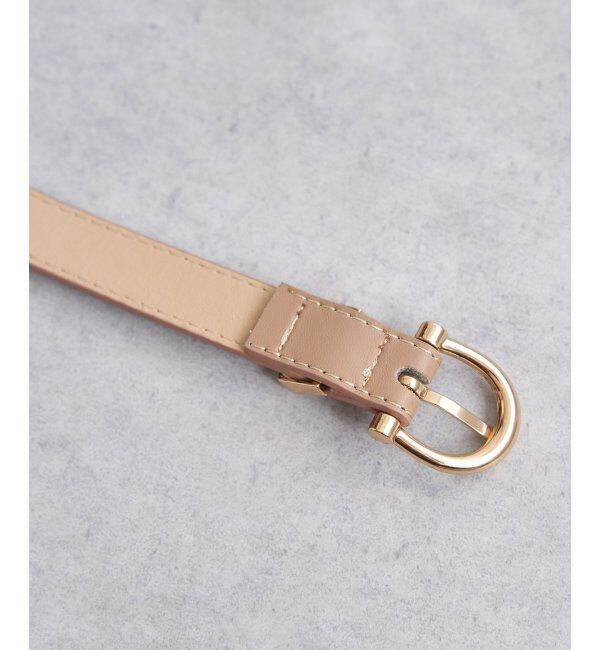 ikka「プレーンベルト 18mm」|ダウンベスト・ベスト|