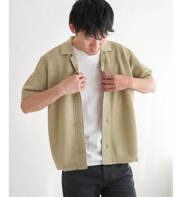 ikka「【2点セット】GOKU楽ニットシャツインナーセット」|その他|ベージュ