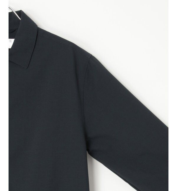 ikka「【吸水速乾】イージーケアリネンライクシャウター」|ブルゾン・スタジャン|