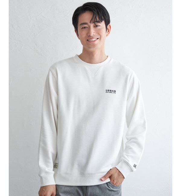 ikka「URBAN NATURE LIFE アーバンネイチャーライフ スウェットプルオーバー」|パーカー|