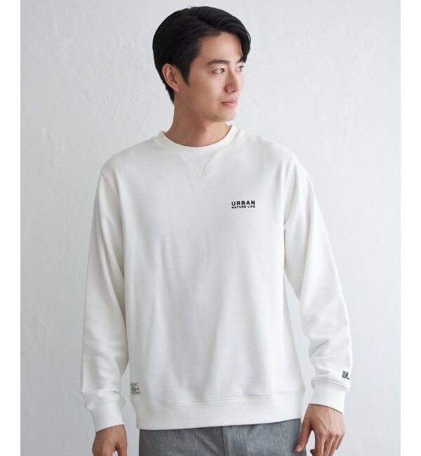 ikka「URBAN NATURE LIFE アーバンネイチャーライフ スウェットプルオーバー」|パーカー|