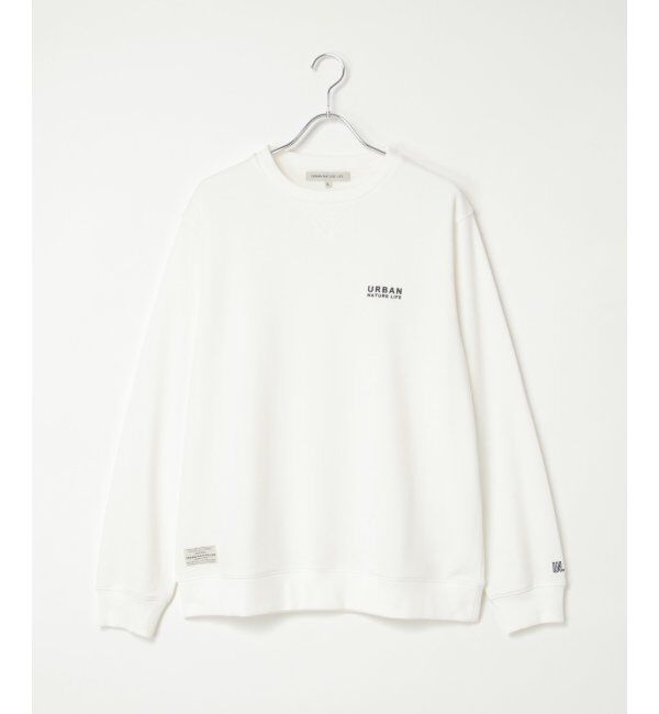 ikka「URBAN NATURE LIFE アーバンネイチャーライフ スウェットプルオーバー」|パーカー|