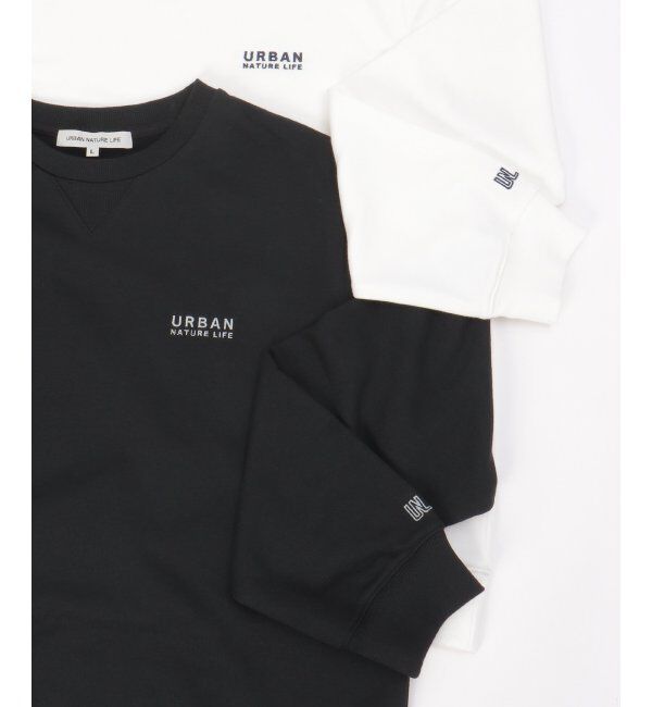 ikka「URBAN NATURE LIFE アーバンネイチャーライフ スウェットプルオーバー」|パーカー|