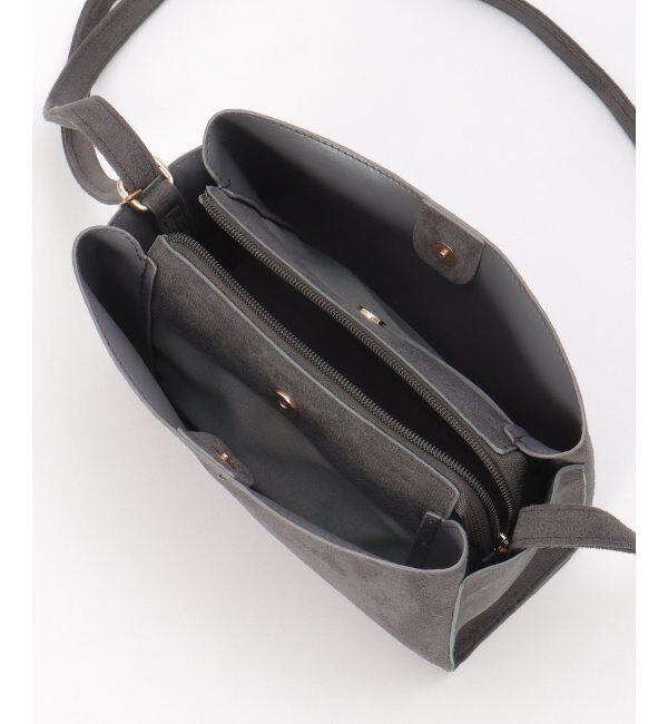 ikka「GOKU楽スエードショルダーバッグ」|その他|