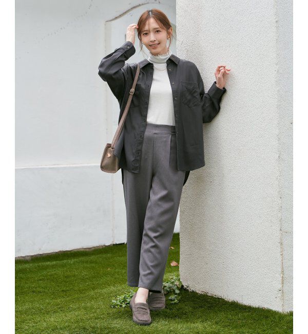 ikka「GOKU楽スエードショルダーバッグ」|その他|