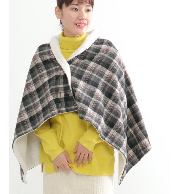 Lbc with Life「チェック柄ブランケット」|クッション・クッションカバー|