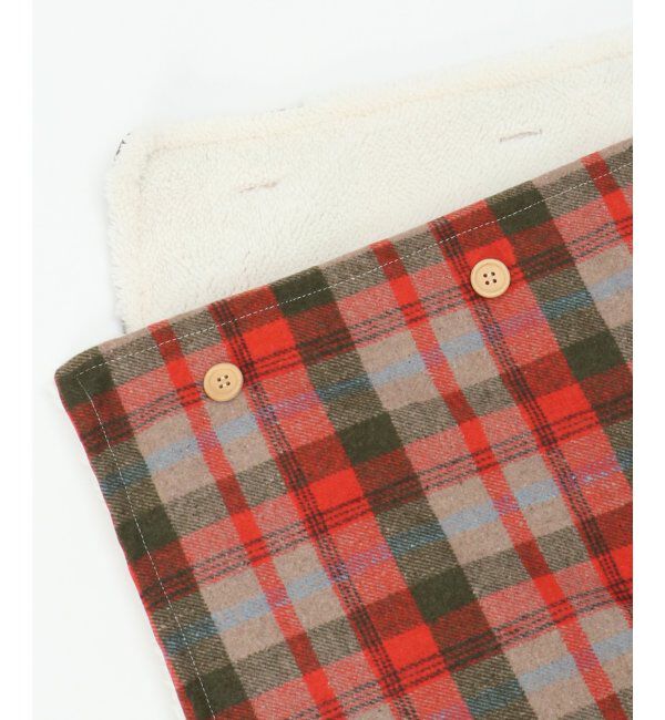 Lbc with Life「チェック柄ブランケット」|クッション・クッションカバー|
