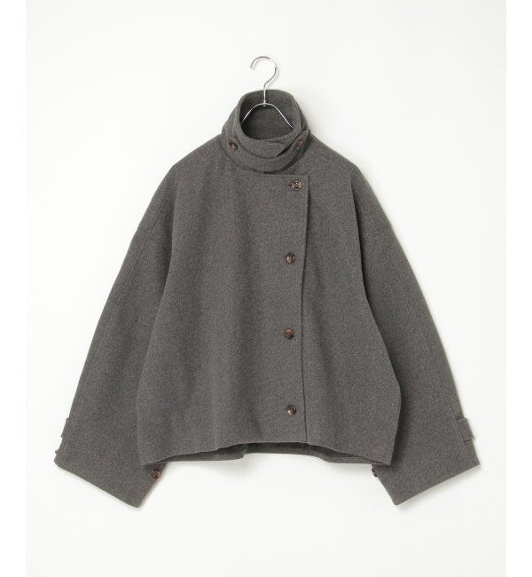 VENCE share style「フェイクモッサスタンドショートジャケット/スタンドカラー/ロングスリーブ」|その他|
