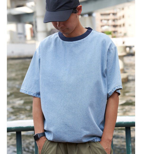 VENCE share style「デニムTシャツ」|Tシャツ・カットソー|