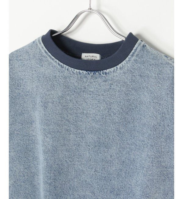 VENCE share style「デニムTシャツ」|Tシャツ・カットソー|