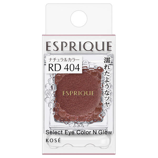 エスプリーク「エスプリーク セレクト アイカラー N グロウ 【RD404】 レッド系 リフィル/無香料 (1.5g)」|アイシャドウ|
