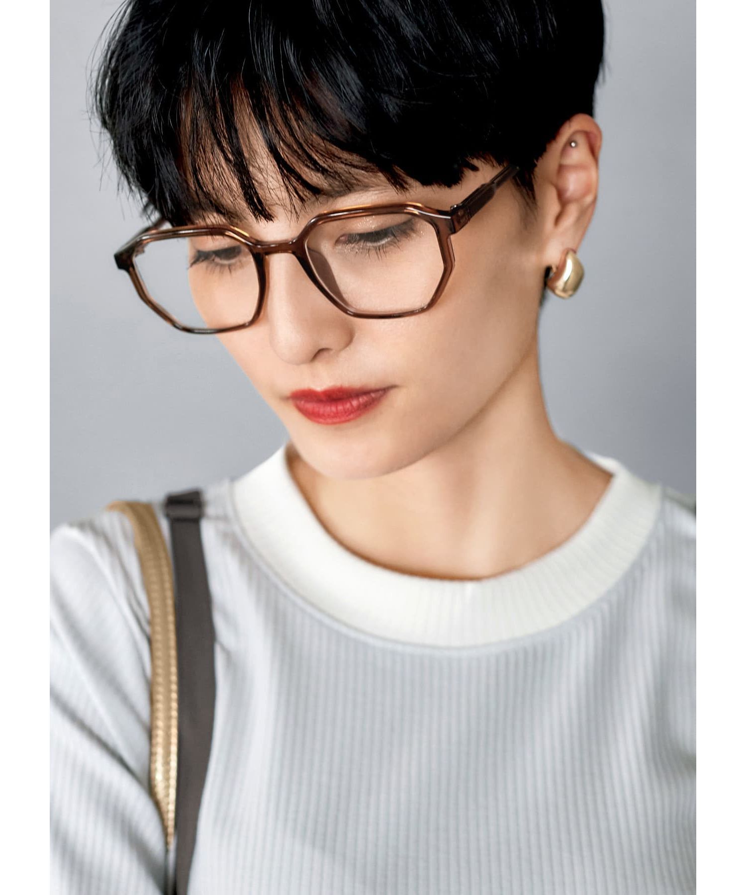 STYLE DELI「メガネ／style-1」|メガネ|シアーブラウン