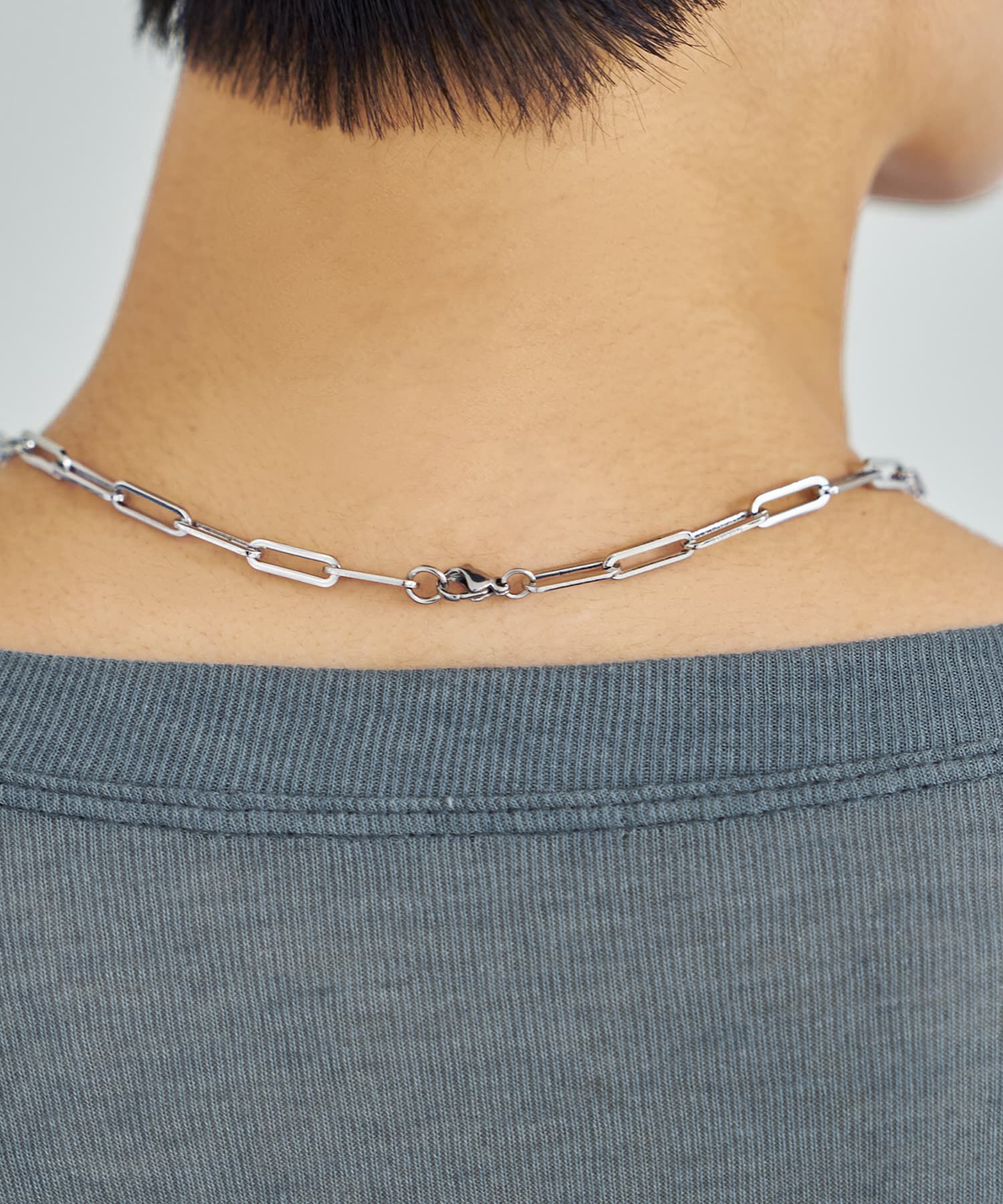 STYLE DELI「【DELI by】モダンオーバルリンクネックレス」|ネックレス|
