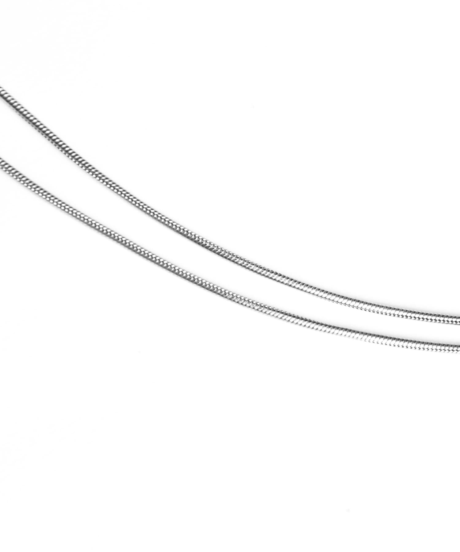 STYLE DELI「【DELI by】ノットデザインダブルラインネックレス」|ネックレス|