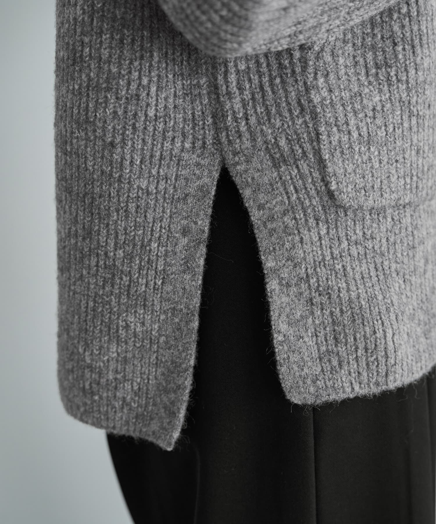 STYLE DELI「ダブルジップスタンドネックニットジャケット」|その他|