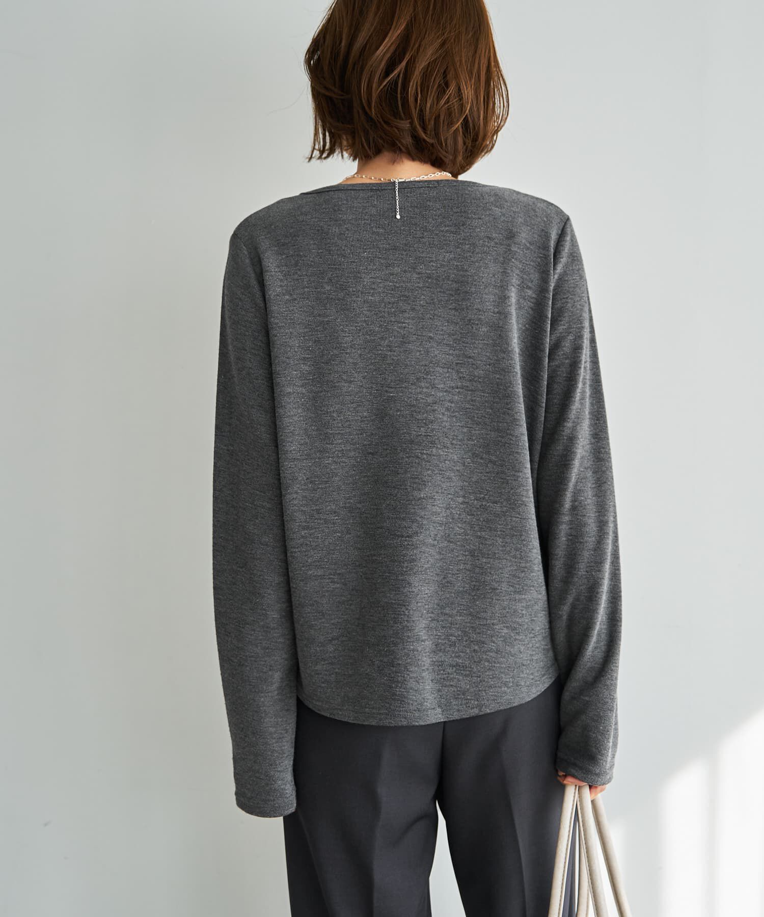 STYLE DELI「レイヤードUネックカットソートップス」|Tシャツ・カットソー|