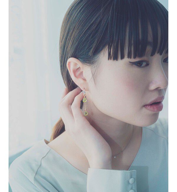 ete「ナチュラルストーン イヤリング」|イヤリング|