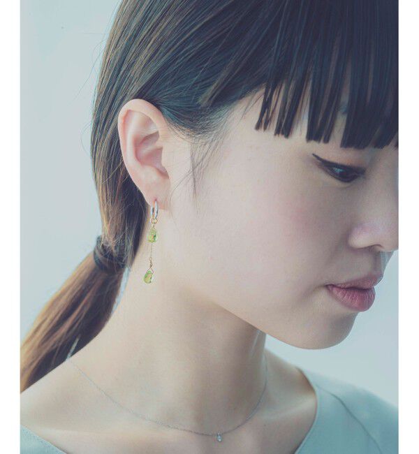 ete「ナチュラルストーン イヤリング」|イヤリング|