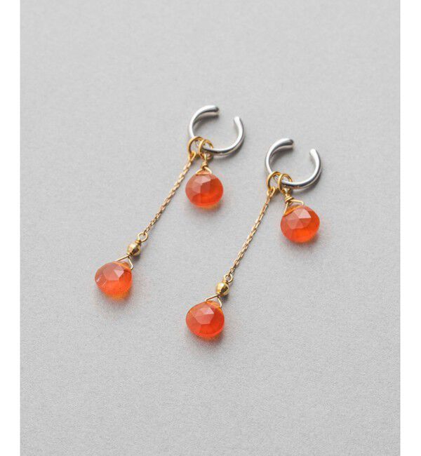 ete「ナチュラルストーン イヤリング」|イヤリング|