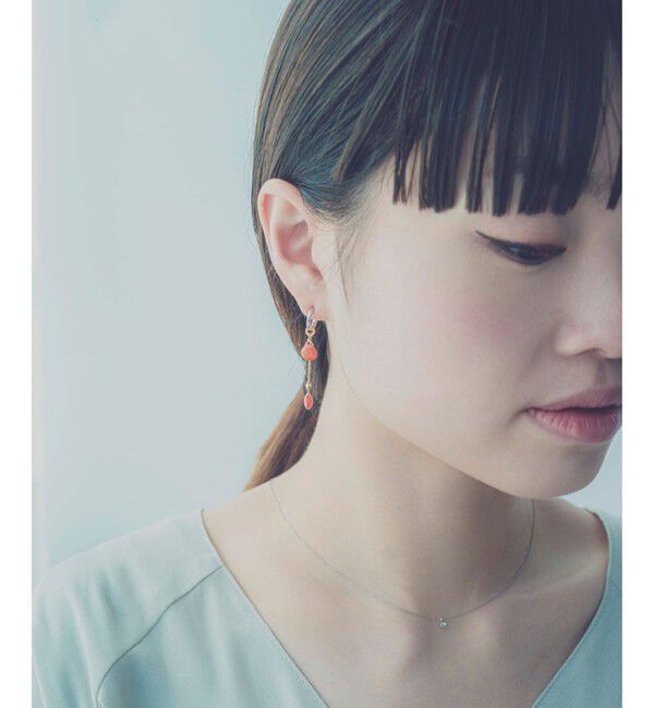 ete「ナチュラルストーン イヤリング」|イヤリング|