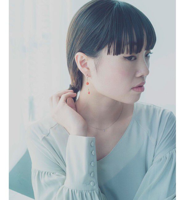 ete「ナチュラルストーン イヤリング」|イヤリング|