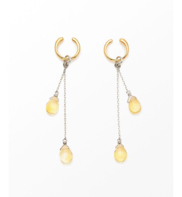 ete「ナチュラルストーン イヤリング」|イヤリング|