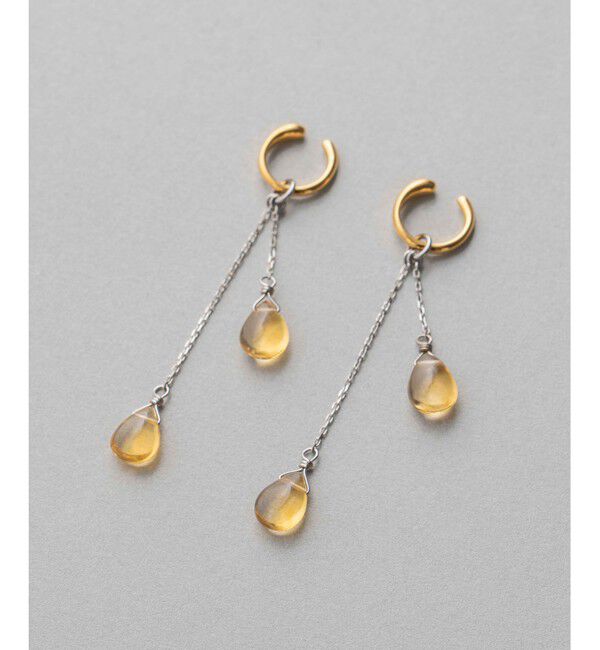 ete「ナチュラルストーン イヤリング」|イヤリング|