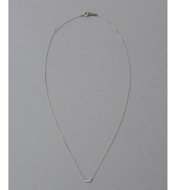 ete「[レイヤード] PT900/850 ダイヤモンド ネックレス」|ネックレス|