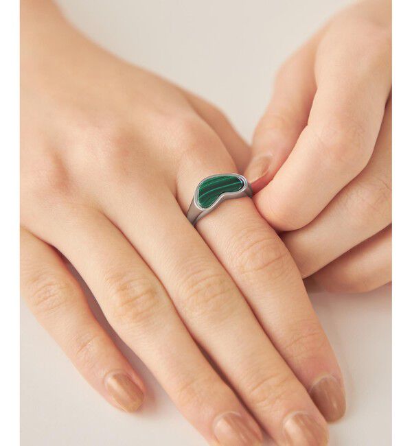 ete「マラカイト タイト シマーリング」|リング|