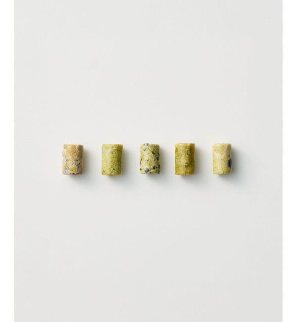 ete「ナチュラルストーン チューブカット イヤリング」|イヤリング|