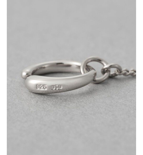 ete「ナチュラルストーン チューブカット イヤリング」|イヤリング|