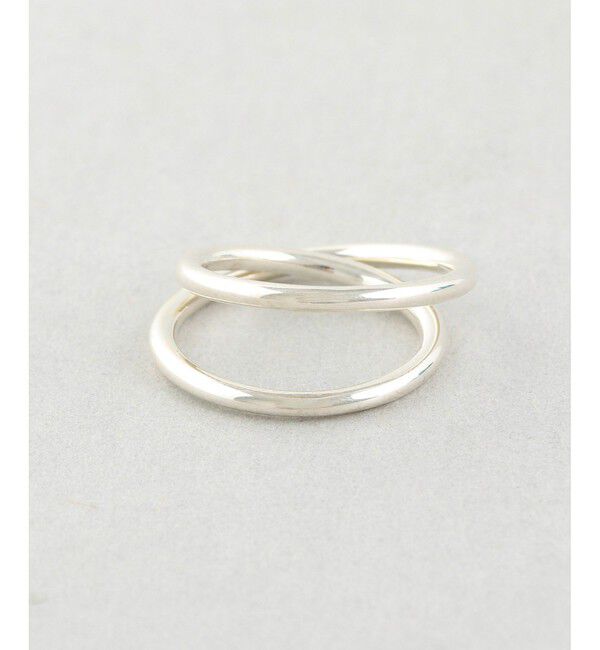 Jouete「レイヤードピンキー リング」|リング|シルバー