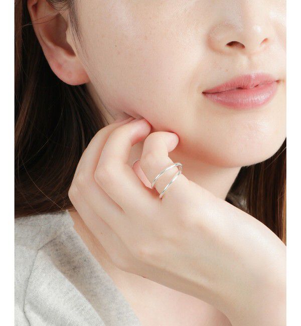 Jouete「レイヤードピンキー リング」|リング|