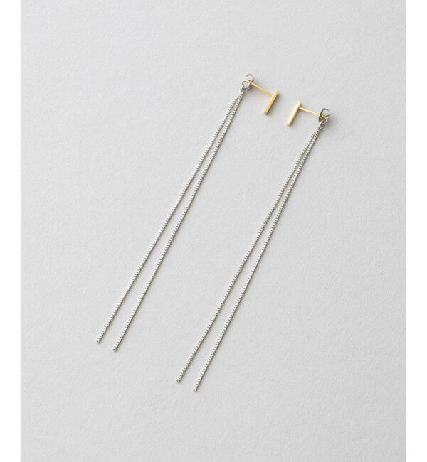 Jouete「ピアス ロングチェーン」|ピアス|