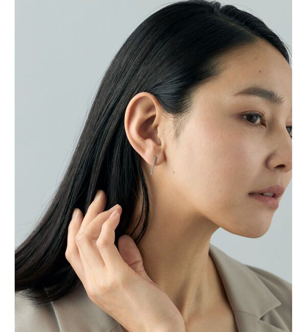 Jouete「[サスペンダー] K10WG ピアス カッティング」|ピアス|