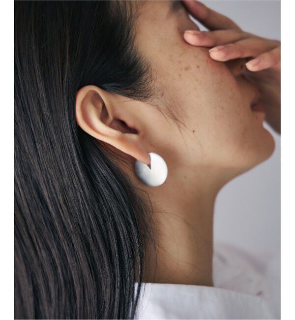 Jouete「[コネクト] フープピアス ディスク」|ピアス|