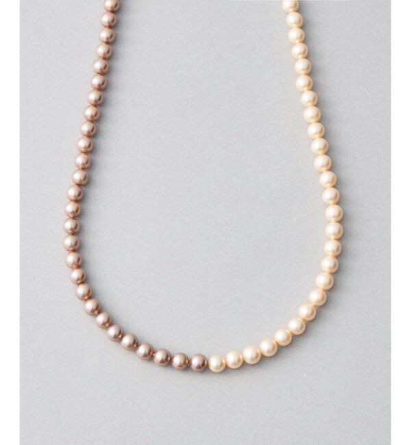 Jouete「ネックレス カラーパール」|ネックレス|イエローゴールド