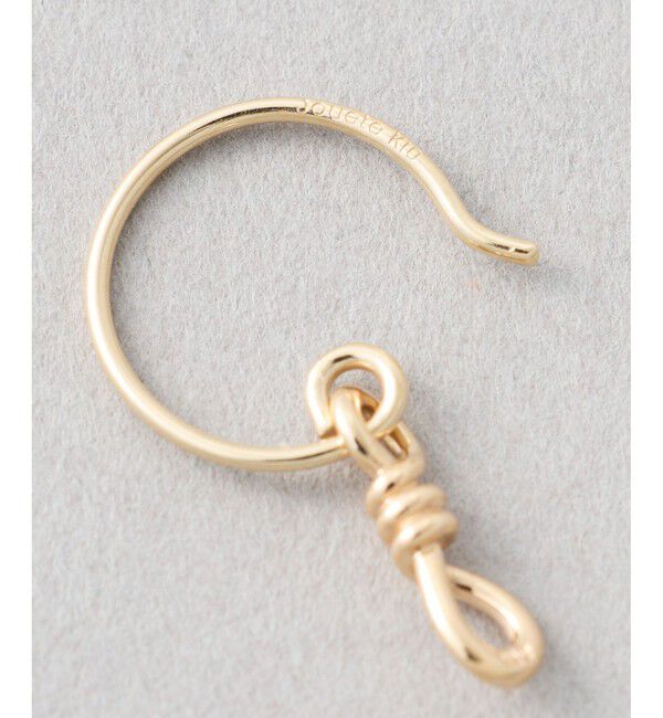 Jouete「K10YG ピアス ツイスト」|ピアス|