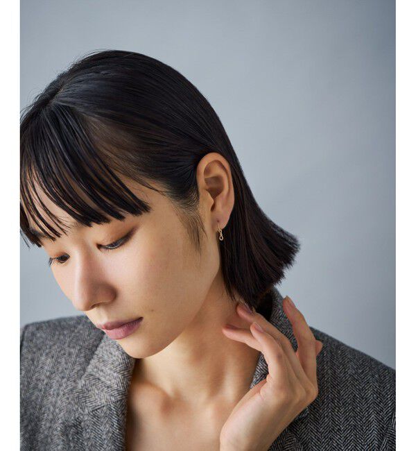 Jouete「K10YG ピアス ツイスト」|ピアス|