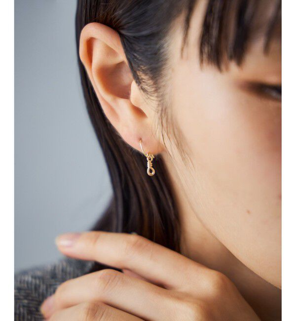 Jouete「K10YG ピアス ツイスト」|ピアス|