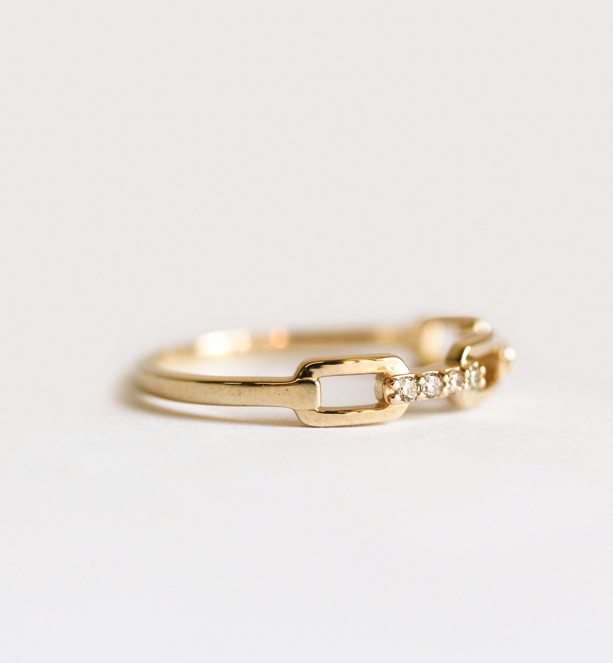  「ダイヤモンド リアン リング  | K10YG〈リアン〉」|リング|