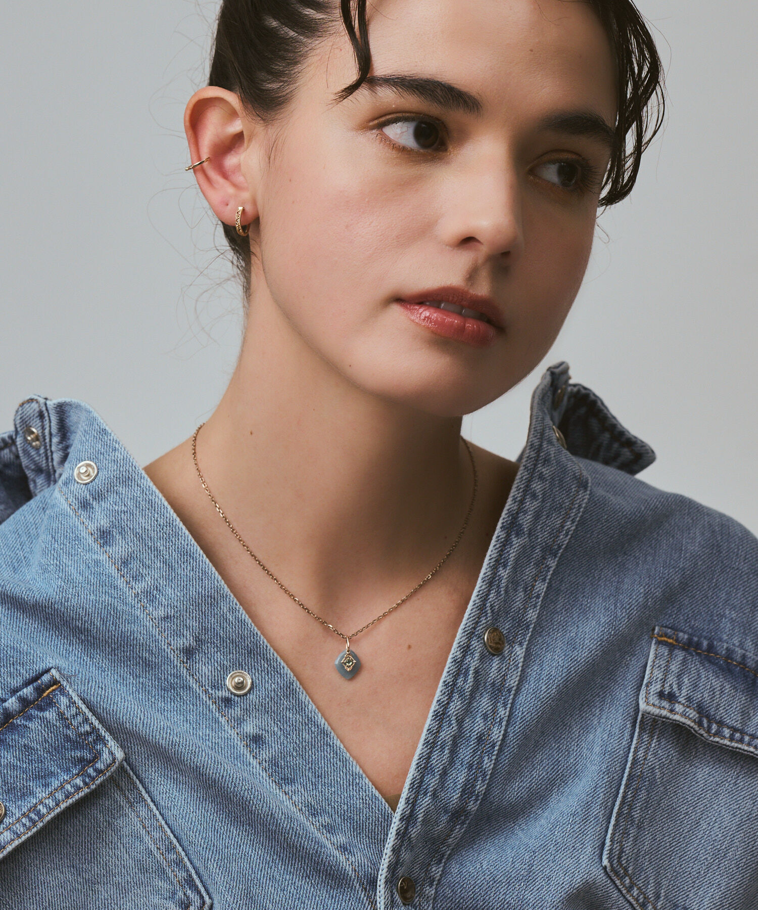  「ゴールドネックレス（45cm）」|ネックレス|