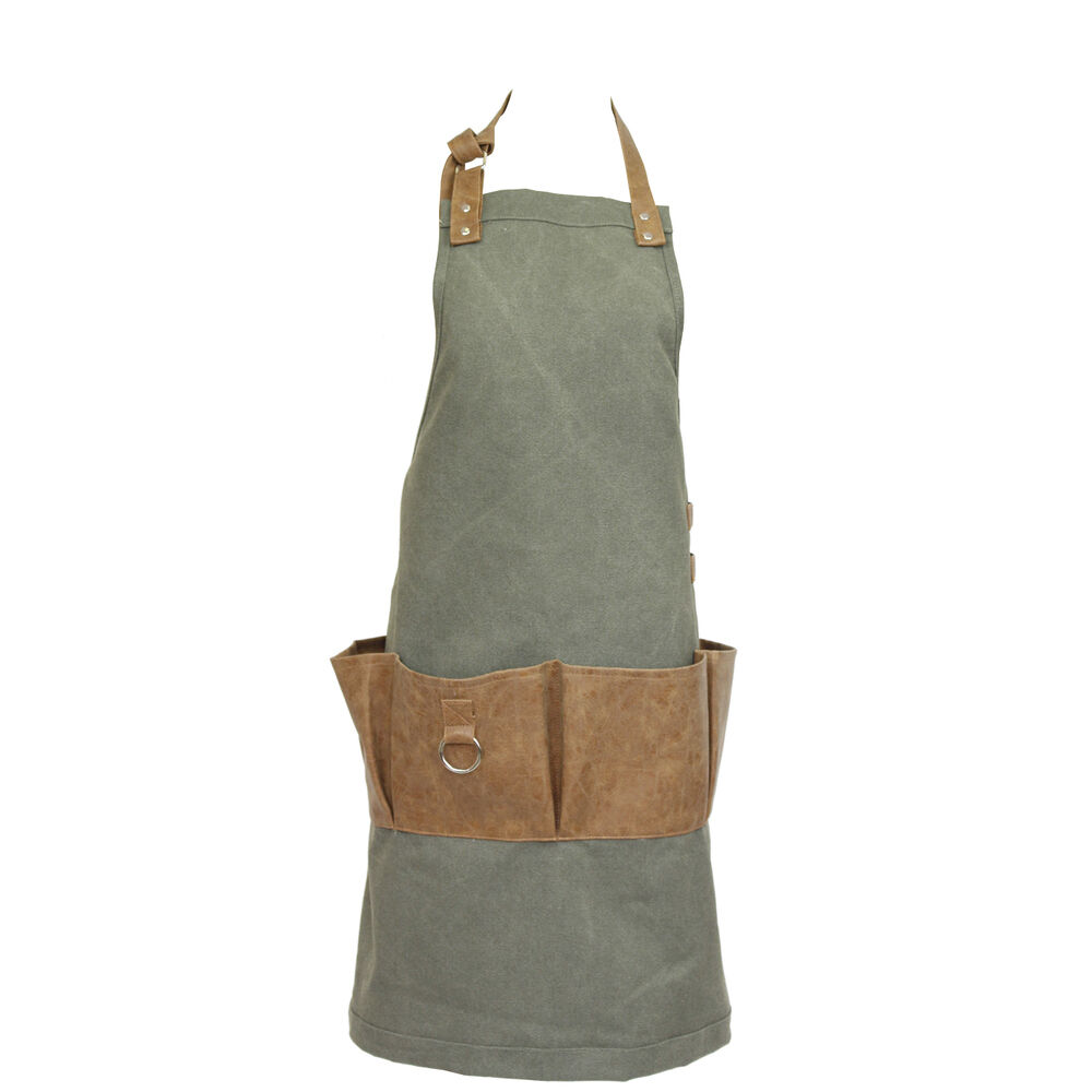 BACKYARD FAMILY「エプロン おしゃれ 通販 ワークエプロン ナチュラル メンズ 男女兼用 保育士 DIY 日曜大工」|その他|グリーン1