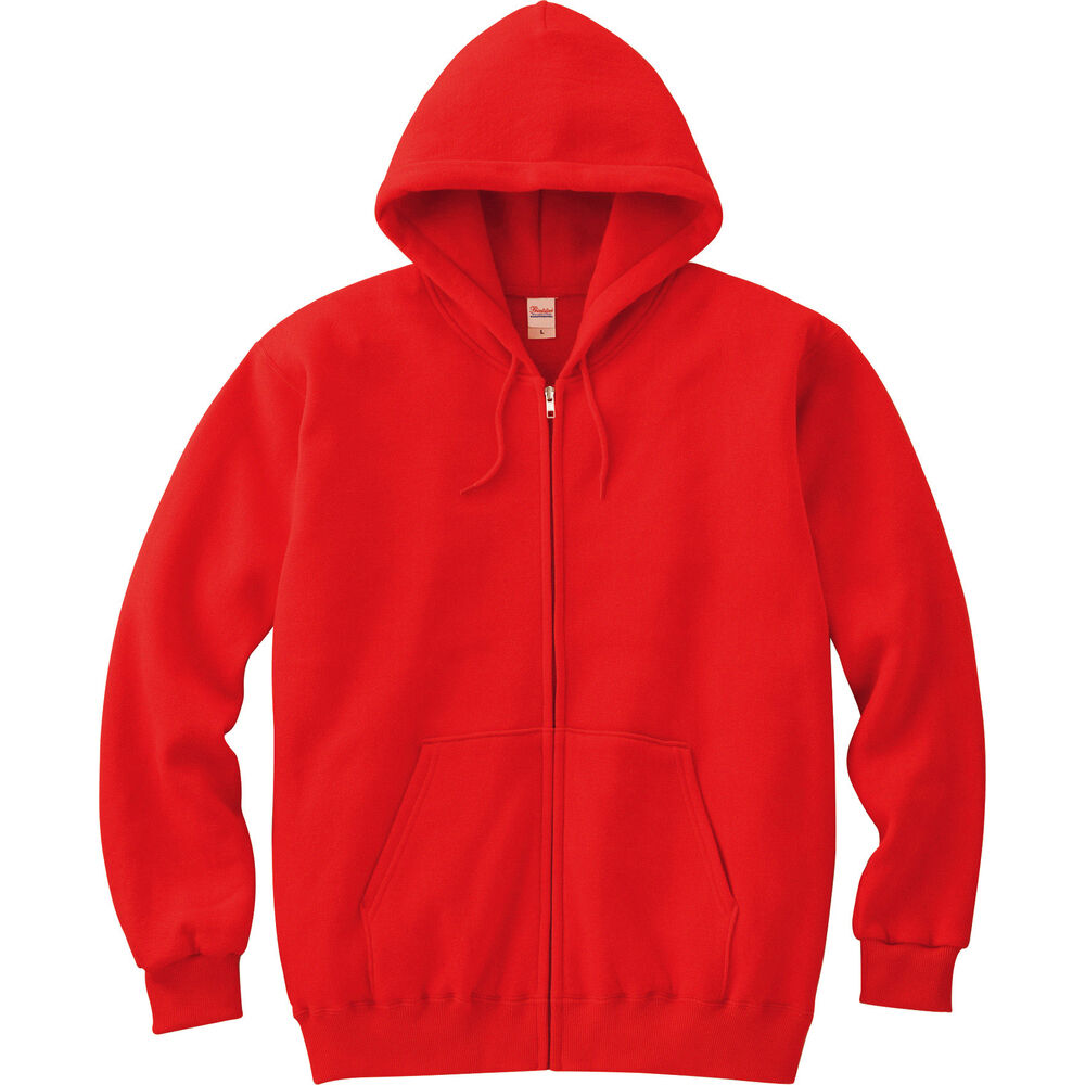 BACKYARD FAMILY「薄手 パーカー メンズ 通販 レディース クルーネックライトトレーナー パーカ ジップアップ」|パーカー|レッド1